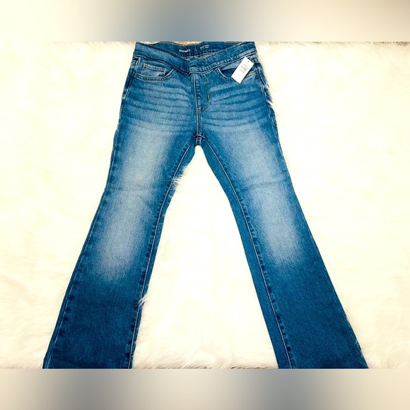 Girl’s Old Navy Distressed Blue Bell Bottom Jeans ages 11-12 - Picture 5 of 5